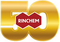 Rinchem 50th Anniversary Logo